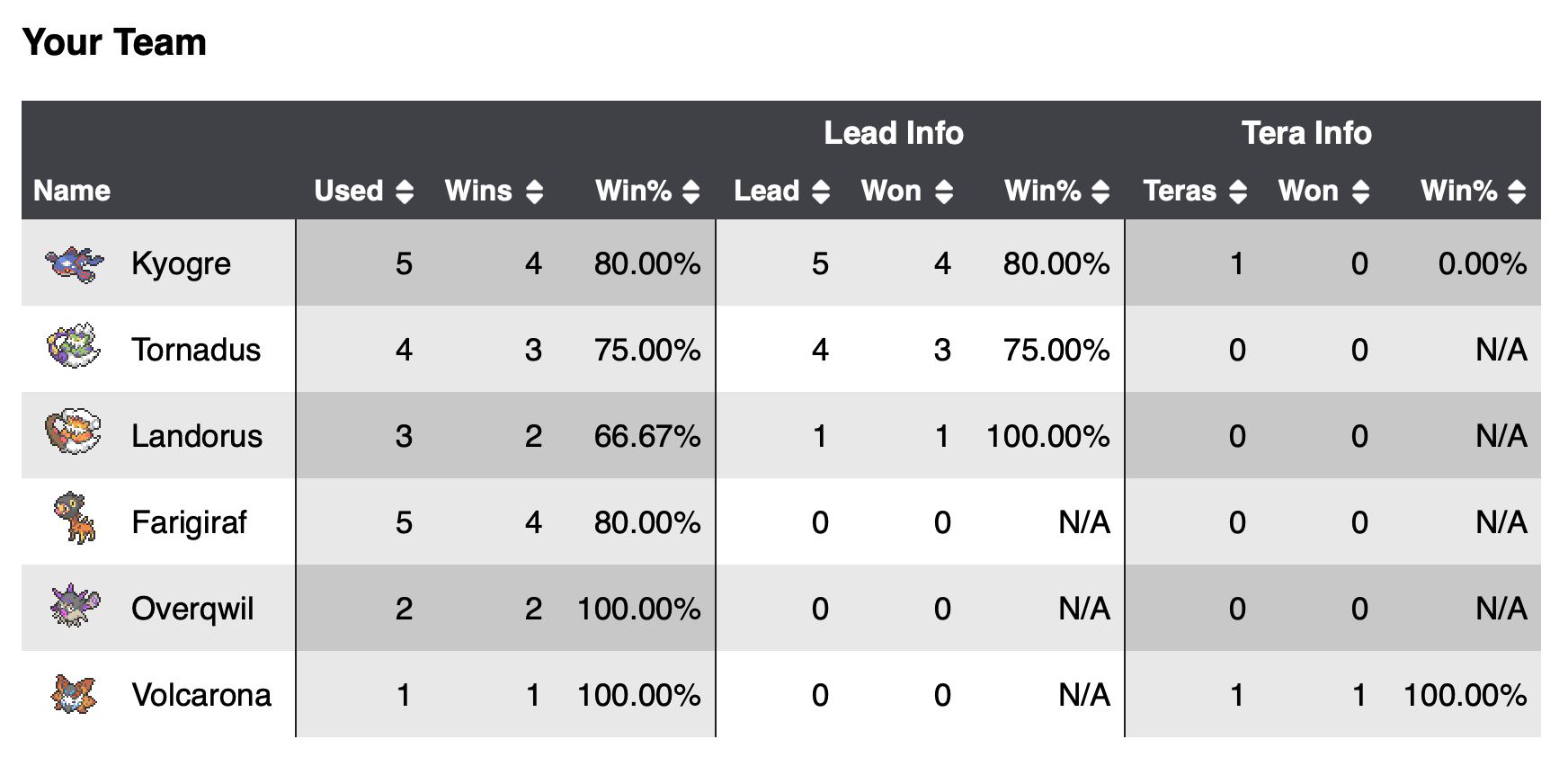 Team Report